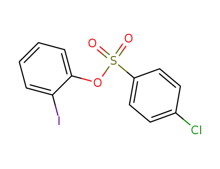 Benzenesulfonic acid, 4-chloro-, 2-iodophenyl ester