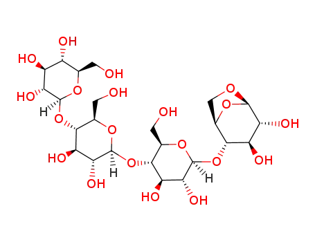 Molecular Structure of 80325-59-3 (Cellotetraosan)