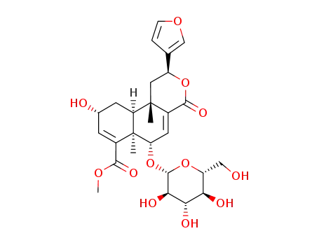 Molecular Structure of 1221178-16-0 (Dehydroborapetoside B)