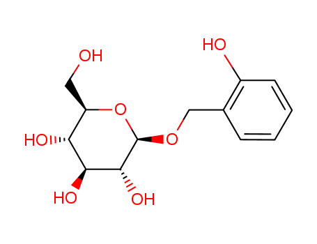 â-D-Glucopyranoside,(2-hydroxyphenyl)methyl