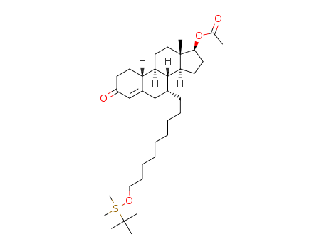 7β-Acetyloxy-7α-[9-(dimethyl(tert-butylsilyloxy)nonyl]estr-4-en-3-one(875573-60-7)