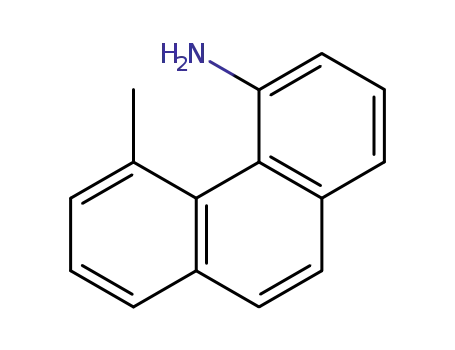 Molecular Structure of 31771-63-8 (5-Amino-4-methylphenanthren)