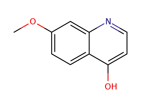 Molecular Structure of 82121-05-9 (7-Methoxy-4-quinolinol)
