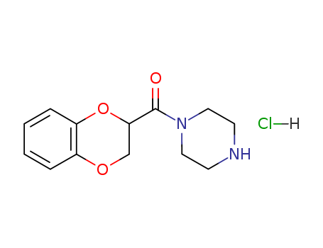 1-(2,3-Dihydro-1,4-benzodioxin-2-ylcarbonyl)piperazine hydrochloride cas  70918-74-0