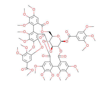 C<sub>66</sub>H<sub>68</sub>O<sub>31</sub>