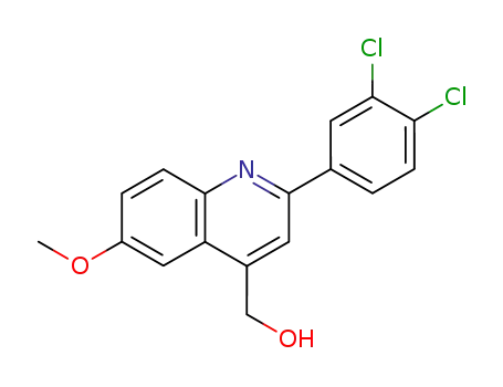 4-Quinolinemethanol, 2-(3,4-dichlorophenyl)-6-methoxy-