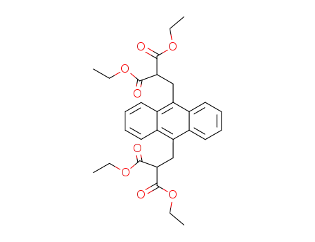 9,10-bis<<2,2-di(ethoxycarbonyl)>ethyl>anthracene