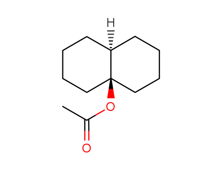 4a(2H)-Naphthalenol, octahydro-, acetate, trans-