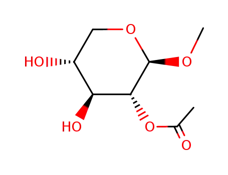 methyl 2-mono-O-acetyl-β-D-xylopyranoside