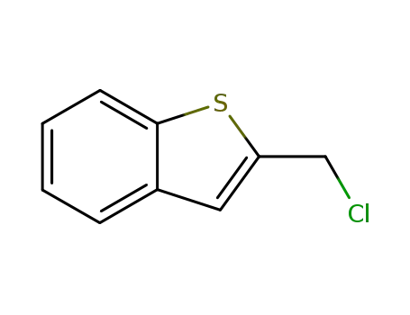 Molecular Structure of 2076-88-2 (2-CHLOROMETHYL-BENZO[B]THIOPHENE)