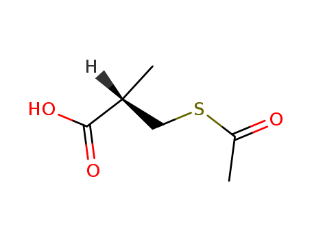 D-(-)-3-Acetylthio-2-methylpropionic acid