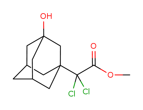 dichloro-(3-hydroxy-adamantan-1-yl)-acetic acid methyl ester