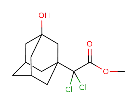 Dichloro-(3-hydroxy-adamantan-1-yl)-acetic acid methyl ester
