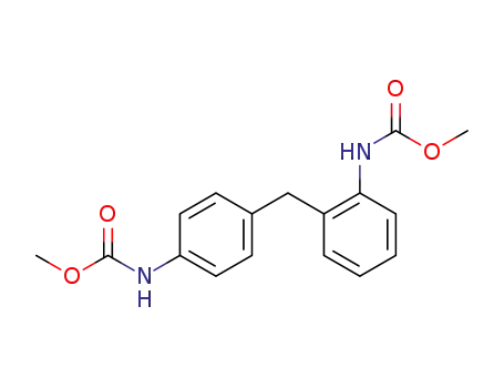 Molecular Structure of 78948-89-7 (Carbamic acid, [2-[[4-[(methoxycarbonyl)amino]phenyl]methyl]phenyl]-,
methyl ester)