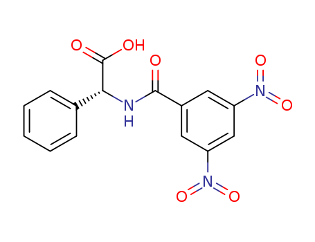 (R)-(-)-n-(3,5-dinitrobenzoyl)-alpha-phenylglycine manufacture
