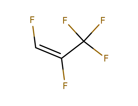 Molecular Structure of 5595-10-8 ((E)-1,2,3,3,3-Pentafluoropropene)