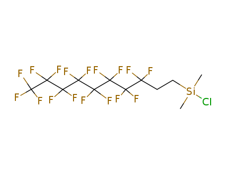 Silane,chloro(3,3,4,4,5,5,6,6,7,7,8,8,9,9,10,10,10-heptadecafluorodecyl)dimethyl-