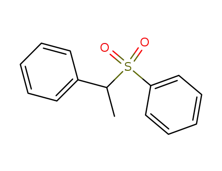 Molecular Structure of 24422-78-4 ([(1-phenylethyl)sulfonyl]benzene)