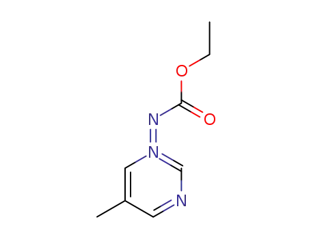 Molecular Structure of 76473-27-3 (5-methylpyrimidine 1-ethoxycarbonylimide)