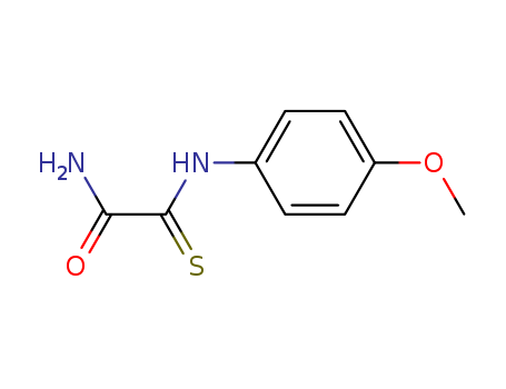 2-(4-methoxyanilino)-2-sulfanylideneacetamide