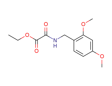 Molecular Structure of 953393-46-9 (N-(2,4-dimethoxy-benzyl)-oxalamic acid ethyl ester)
