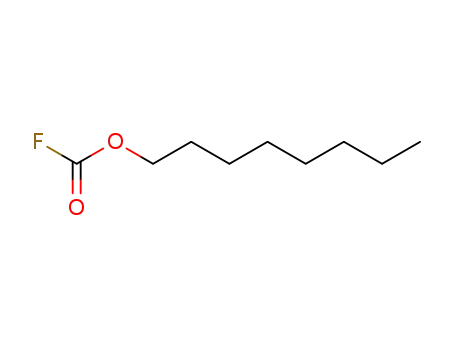 Molecular Structure of 104483-19-4 (Carbonofluoridic acid, octyl ester)