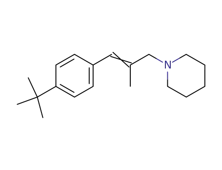 1-[3-(p-tert.butyl-phenyl)-2-methyl-2-propenyl]-piperidine