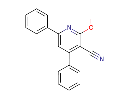 3-시아노-2-메톡시-4,6-디페닐피리딘