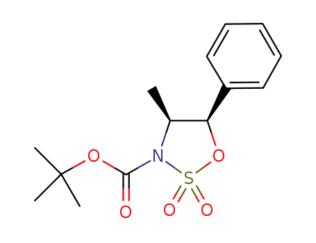(4S,5R)-4-Methyl-5-phenyl-1,2,3-oxathiazolidine-2,2-dioxide-3-carboxylic acid t-butyl ester, min. 97%