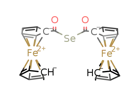 Molecular Structure of 779339-32-1 (diferrocenoyl selenide)