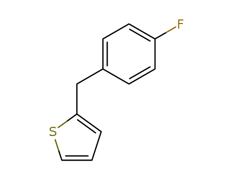 Thiophene, 2-[(4-fluorophenyl)methyl]- 63877-96-3