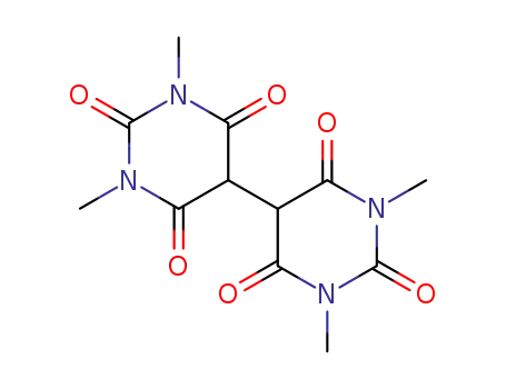 Molecular Structure of 58378-09-9 (1,3,1',3'-tetramethylhydurilic acid)