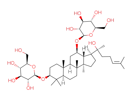 3,12-di-O-β-D-glucopyranosyl-dammar-24-ene-3β,12β,20(S)-triol