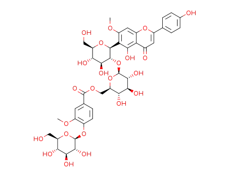 6'''-(4'-O-β-D-glucopyranosyl)vanilloyl spinosin