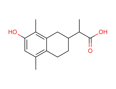 2-(1,2,3,4-tetrahydro-7-hydroxy-5,8-dimethylnaphthalen-2-yl)-propionic acid