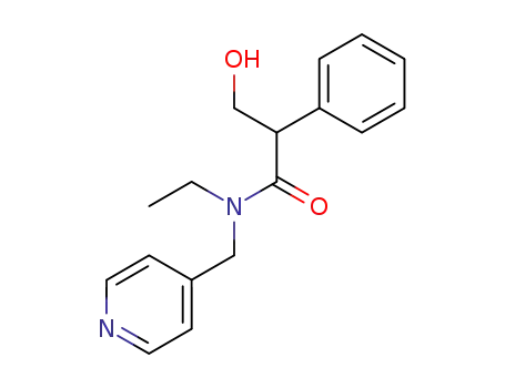 Molecular Structure of 92934-63-9 ((+)-Tropicamide)