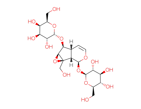 [(1aS,1bα,5aα,6aβ)-2α-(β-D-Glucopyranosyloxy)-1a,1b,2,5a,6,6a-hexahydro-1aβ-(hydroxymethyl)oxireno[4,5]cyclopenta[1,2-c]pyran-6α-yl]α-D-galactopyranoside