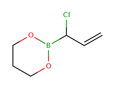 1,3,2-Dioxaborinane, 2-(1-chloro-2-propenyl)-