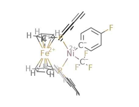 C<sub>41</sub>H<sub>32</sub>F<sub>4</sub>FeNiP<sub>2</sub>