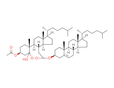 3β-acetoxy-6ξ-(cholest-5'-en-3'β-yloxy)-5,6ξ-epidioxy-5ξ-5,6-secocholestan-5-ol