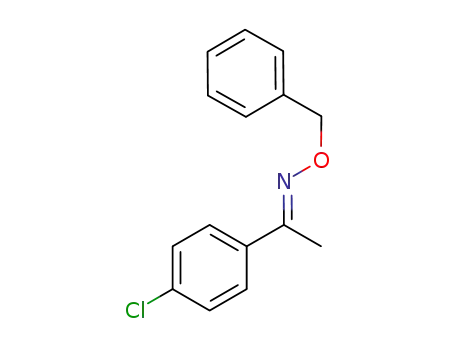 (E)-1-(4-chlorophenyl)ethanone O-benzyl oxime
