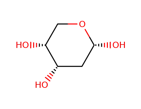 Molecular Structure of 36792-85-5 (2-Deoxy-α-D-ribopyranose)