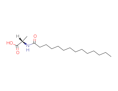 (2S)-2-(tetradecanoylamino)propanoic acid