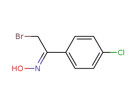Syn-α-Brom-p-chlor-acetophenon oxim