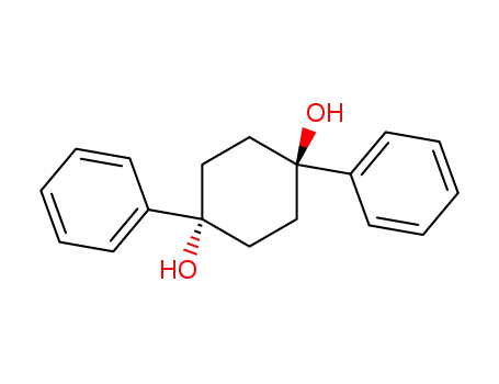 Molecular Structure of 114880-18-1 (1,4-Cyclohexanediol, 1,4-diphenyl-, trans-)