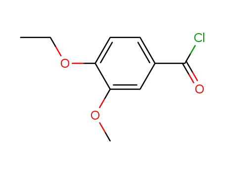 Molecular Structure of 3535-36-2 (Benzoyl chloride, 4-ethoxy-3-methoxy-)