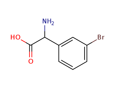 Benzeneacetic acid, a-amino-3-bromo-