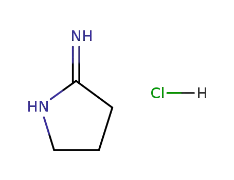 Molecular Structure of 7544-75-4 (2-Amino-1-pyrroline hydrochloride)