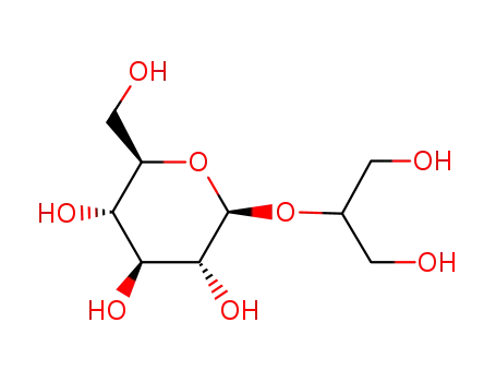 2- (β-D- 글루코 피라 노실 옥시) -1,3- 프로판 디올