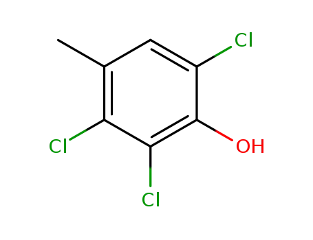 Molecular Structure of 551-77-9 (2,3,6-trichloro-p-cresol)